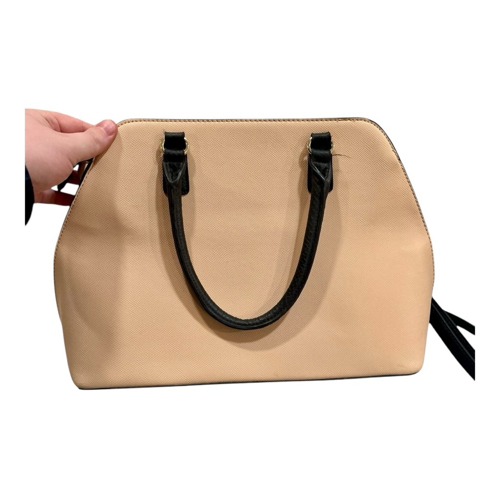 Mossimo Purse - Tan with black straps